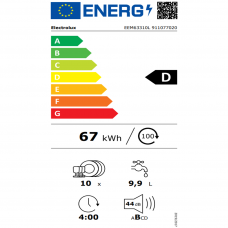 Indaplovė Electrolux EEM63310L