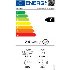 Indaplovė Electrolux KEGB9420W