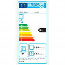 Orkaitė Kuppersbusch BP6550.0W + DK 7000 Copper