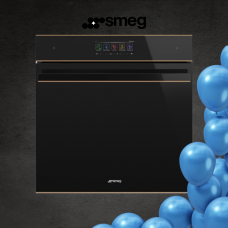 Orkaitė SMEG SO6606WAPNR su garų ir mikrobangų funkcijomis