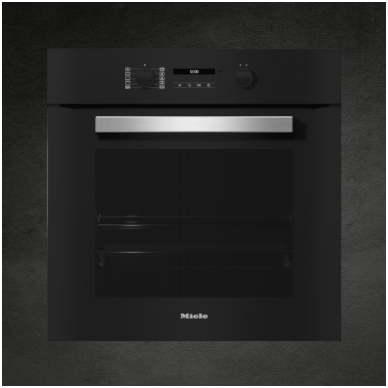 Orkaitė Miele H 2465 B ACTIVE Obsidiano juoda