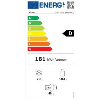 Šaldytuvas Liebherr ICNd 5103 Pure NoFrost 2