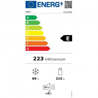 Šaldytuvas SMEG C8194TNE 2